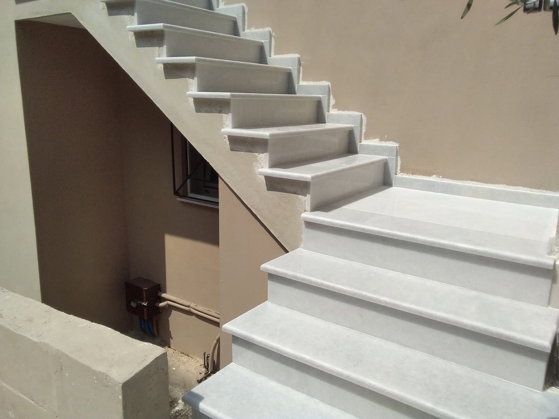 Marble staircase