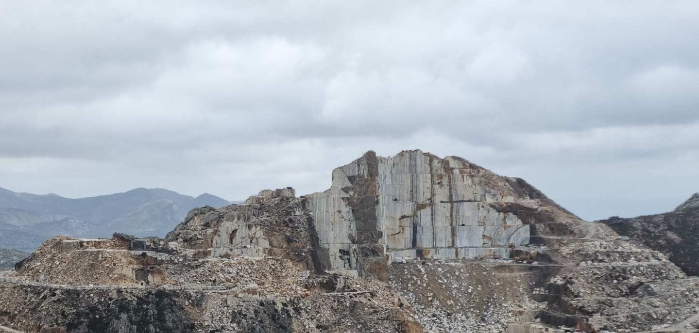 The Naxos Marble quarry