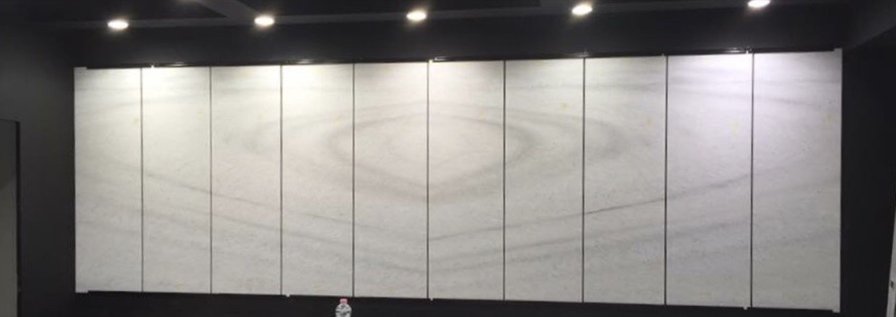 Book-matched Naxos Marble feature wall